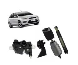 Kit Conjunto Fechadura Cilindro Capô Ford Focus 2009 2010 2011 2013