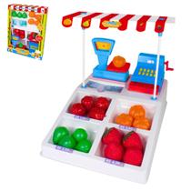 Kit Conjunto Feirinha Infantil Minha Quitanda Com Acessórios