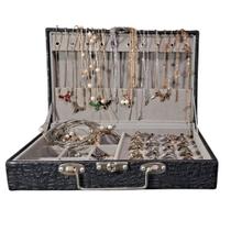 Kit Conjunto Feminino até 120 pçs Folheados Ouro18k e Prata semijoias anel brincos argola correntes tornozeleira