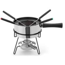 Kit Conjunto Fondue Inox Mont Blanc 9 Pecas Casal 2 Pessoas - Forma Kit Conjunto Fondue Inox Mont Blanc 9 Pecas Casal 2 Pessoas - Forma