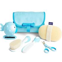 Kit Conjunto Higiene 5 Itens - Peças Azul Chicco