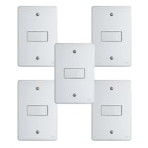 Kit Conjunto Interruptor 4x2 1 Tecla Paralelo 10A 250V Kit Conjunto Interruptor 4x2 1 Tecla Paralelo 10A 250V