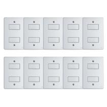 Kit Conjunto Interruptor 4x2 2 Teclas Paralelo 10A 250V Kit Conjunto Interruptor 4x2 2 Teclas Paralelo 10A 250V
