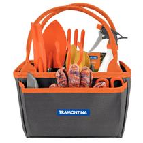 Kit Conjunto Jardinagem C/Bolsa e Ferramentas 13 Pçs 78124/805 Tramontina