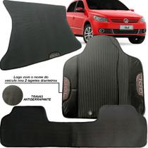 Kit conjunto jogo completo tapete automotivo 3 peças porta mala carro volkswagen gol g5 2008 a 2012