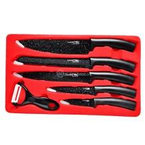 Kit Conjunto Jogo De Facas 6 Peças Cozinha Chef Alta Qualidade LKCF11 Luatek Kit Conjunto Jogo De Facas 6 Peças Cozinha Chef Alta Qualidade LKCF11 Luatek