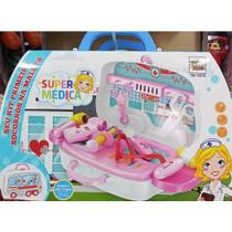 Kit conjunto maleta medica infantil completa e muito divertido.