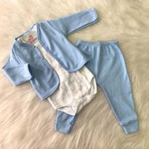 Kit Conjunto Maternidade Bebê 100% Algodão Ursinho Kit Conjunto Maternidade Bebê 100% Algodão Ursinho