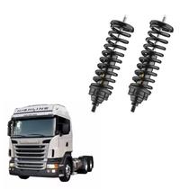 Kit Conjunto Mola Helicoidal Cab Scania S4 G R Até 2003 Tras