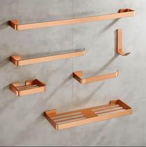 Kit Conjunto Para Banheiro Luxo 6 Peças