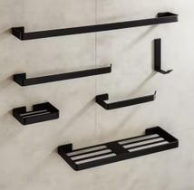 Kit Conjunto Para Banheiro Luxo 6 Peças