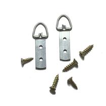 Kit Conjunto Pendurador De Quadros Argola Reforçado Aço 6 Un