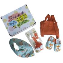 Kit conjunto presente com 5 peças bebê