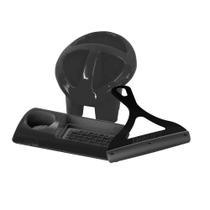 Kit Conjunto Preto (3 peças) - 1 Porta detergente - 1 Rodinho de Pia - 1 Escorredor de Talheres