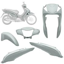 Kit Conjunto Roupa Carenagem Plásticos 4 Peças Moto Honda Biz 125 2011 à 2013