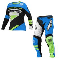 Kit Conjunto Roupa Motocross Off Road Calça e Camisa Racing Division Etceter Sportbay Oficial 2022
