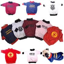 Kit conjunto roupa pet 05 peças variadas King of Pets Kit conjunto roupa pet 05 peças variadas King of Pets