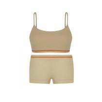 Kit Conjunto Sutiã e Calcinha boxer Sem Costura Lupo Kit Conjunto Sutiã e Calcinha boxer Sem Costura Lupo