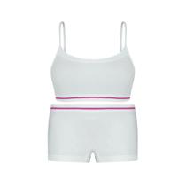 Kit Conjunto Sutiã e Calcinha boxer Sem Costura Lupo