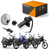 Kit conjunto travas chave ignição tanque guidão magnetron ybr factor 125 150 fazer 150 xtz 125 Kit conjunto travas chave ignição tanque guidão magnetron ybr factor 125 150 fazer 150 xtz 125