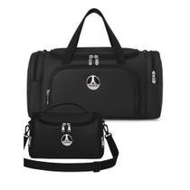 Kit Conjunto Viagem Primicia Frasqueira + Bolsa De Viagem G