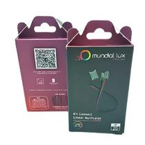 Kit Connect Double Click Multicolor Mundial Lux ML-0061