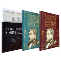 Kit Conselhos para Obreiros + Sermões sobre Graça e Fé Charles Spurgeon - Editora Vida Nova