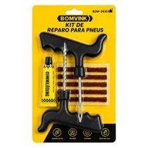 Kit Conserto de Pneu Furado 8 Peças para o Porta-Malas do Carro Kit Conserto de Pneu Furado 8 Peças para o Porta-Malas do Carro