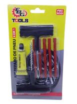 Kit Conserto E Reparo De Pneus 5 Remendos Tipo Macarrão - FBG