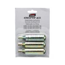 Kit Conserto Pneu Bering (refil 03 Garrafas De Co2 16g) F016 Kit Conserto Pneu Bering (refil 03 Garrafas De Co2 16g) F016
