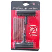 Kit Conserto Sem Camara Com 05 Refil - Linha Leve Passeio - 0613010110 - SIGMA Kit Conserto Sem Camara Com 05 Refil - Linha Leve Passeio - 0613010110 - SIGMA
