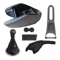 Kit Console coifas Prolongador Gol Saveiro Parat Cinza G3
