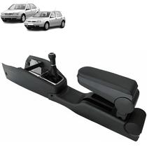 Kit Console Marcha Freio Mão Completo Apoio de Braço Botão Tanque Cinzeiro Manopla Golf Bora