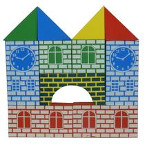 Kit construtor em e.v.a. com 24 peças - britoys - 21