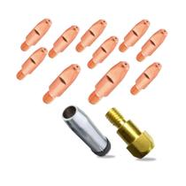 Kit Consumíveis Mig Binzel 36Kd Bocal Bico de Contato e Difusor