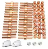 kit Consumíveis Pt31 Cut-40 Plasma Bico Eletrodo Longo 45 Peças