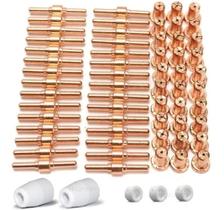 kit Consumíveis Pt31 Cut-40 Plasma Bico Eletrodo Longo 45 Peças