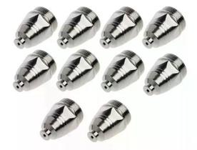 Kit Consumíveis Tocha Corte Plasma P80: 10 un. Bico