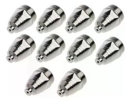 Kit Consumíveis Tocha Corte Plasma P80: 10 un. Bico Kit Consumíveis Tocha Corte Plasma P80: 10 un. Bico