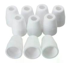 Kit Consumíveis Tocha Corte Plasma PT31: 10un. Bocal Cerâmico Kit Consumíveis Tocha Corte Plasma PT31: 10un. Bocal Cerâmico