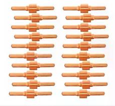 Kit Consumíveis Tocha Corte Plasma PT31: 20 un. Eletrodo Longo