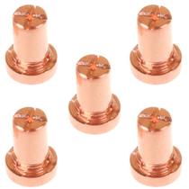 Kit Consumíveis Tocha Corte Plasma PT31: 5 un. Bico Longo Kit Consumíveis Tocha Corte Plasma PT31: 5 un. Bico Longo