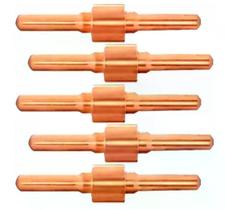 Kit Consumíveis Tocha Corte Plasma PT31: 5 un. Eletrodo Longo