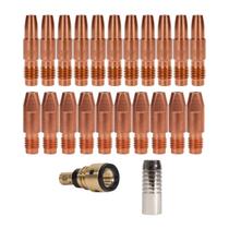 Kit Consumíveis Tocha Mig 235/450 Bico de Contato, Porta Bico e Bocal