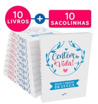 Kit Contém Vida! - 10 Exemplares do Livro de José Carlos de Lucca