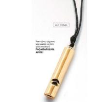 Kit contendo 120 Colares Pingente Apito Avon -A favor da mulher e Para alivio de ansiedade. Kit contendo 120 Colares Pingente Apito Avon -A favor da mulher e Para alivio de ansiedade.