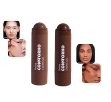 Kit Contorno Cremoso Dailus em Stick Textura Macia 26g Lançamento 2un Kit Contorno Cremoso Dailus em Stick Textura Macia 26g Lançamento 2un