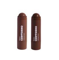 Kit Contorno Cremoso em Stick Dailus 26g Lançamento 2 Cores Kit Contorno Cremoso em Stick Dailus 26g Lançamento 2 Cores