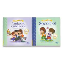 Kit Contos de Princípios: Mordomia - Amigos, cuidado! + Autodisciplina - Socorro!