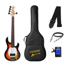 Kit Contra-baixo Classic Tbm5 5 Cordas + Acessórios Sunburst Kit Contra-baixo Classic Tbm5 5 Cordas + Acessórios Sunburst